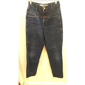 Marithé François Girbaud Vintage Y2K Dark Wash Straight Jeans Women’s 3/4 Denim